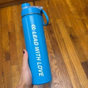 Blue Water Bottle Barrys